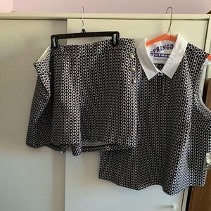 NWT Curvy Girl Short Set from Eloquii